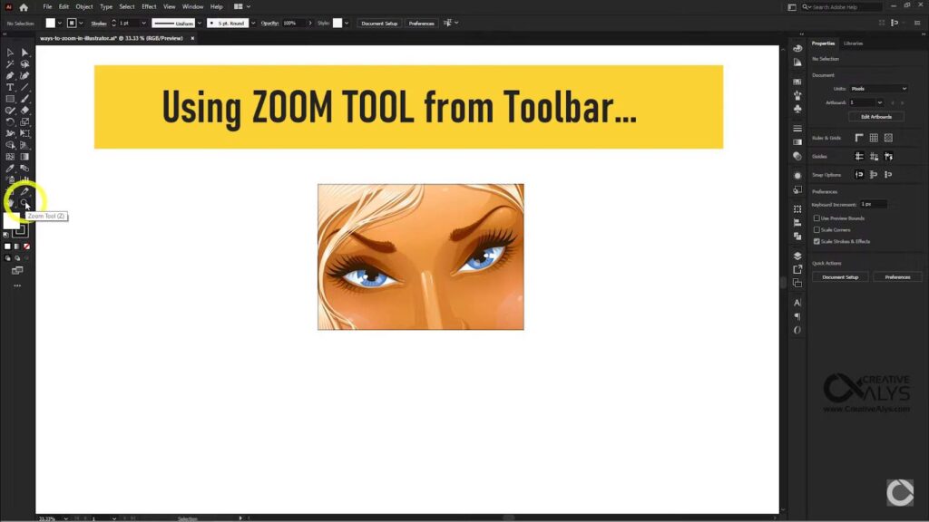 Master Zooming: Illustrator’s Zoom Out Function